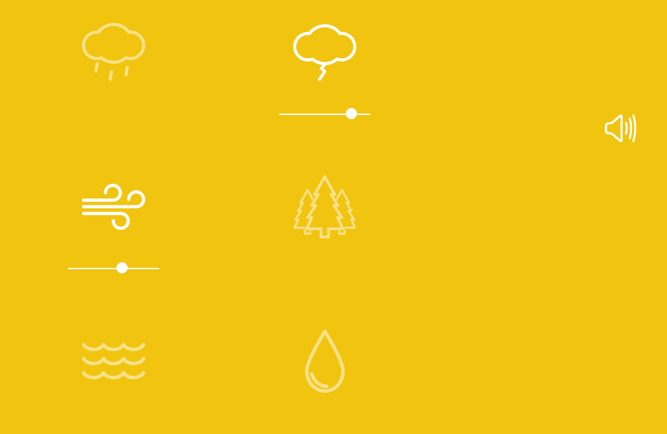 Noisli   background noise and color generator for working and relaxing