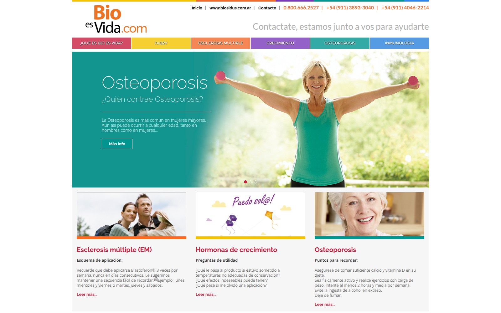 BioesVida site