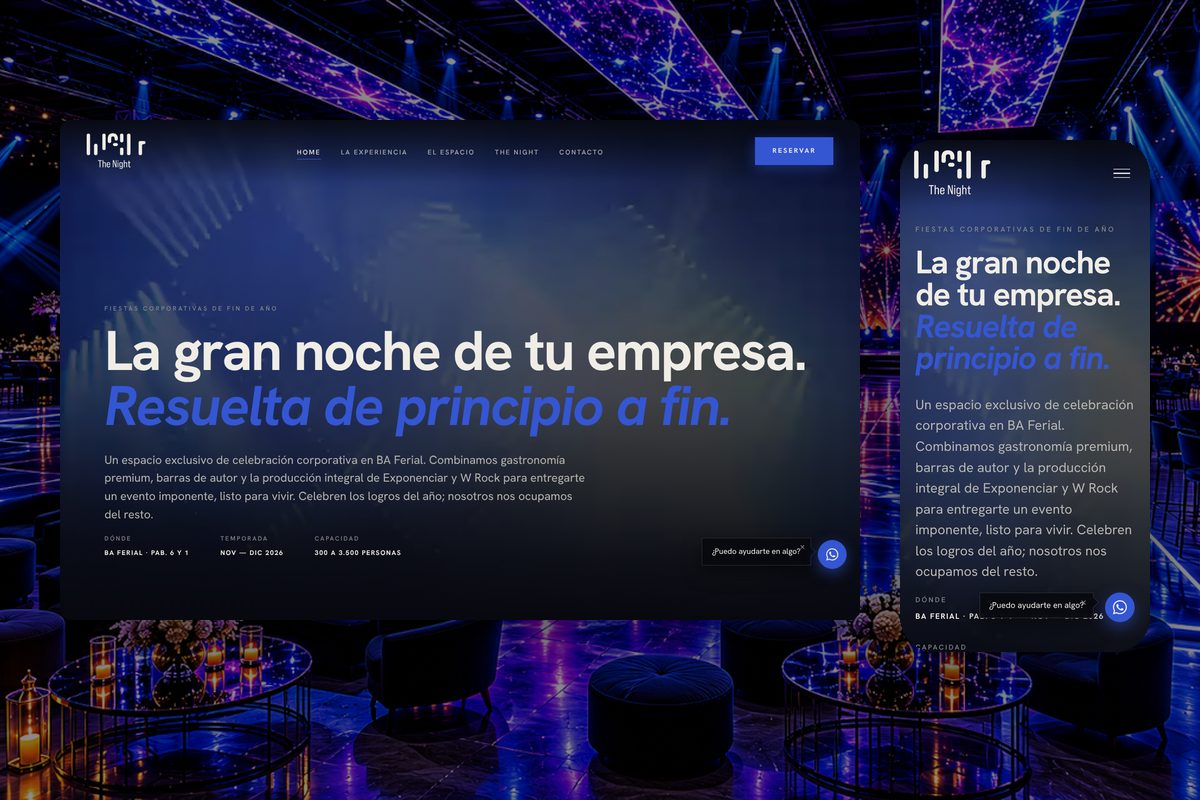 The Night: la gran noche de las empresas, en la web y en redes